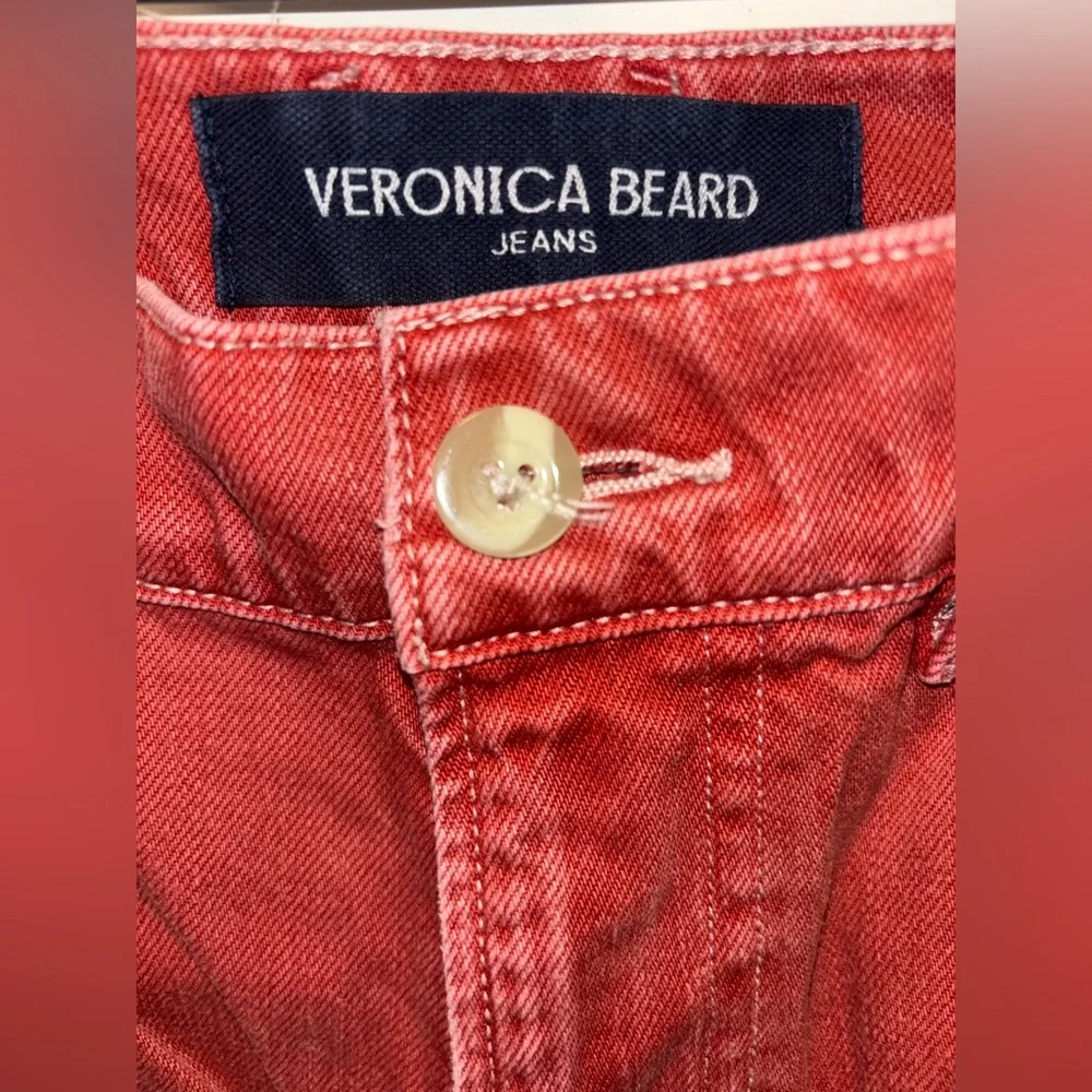 Veronica Beard Taylor Cropped Wide-Leg Jean 28 - Picture 9 of 13